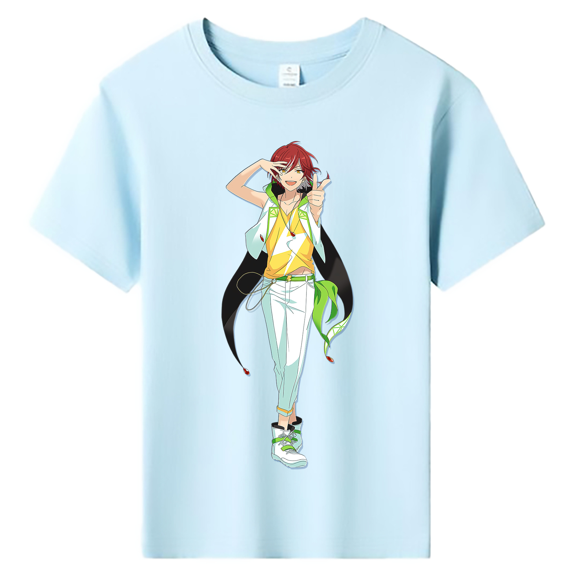 （画像用） あんさんぶるスターズ! Ensemble Stars 綿100％キッズTシャツ（フロントプリント）